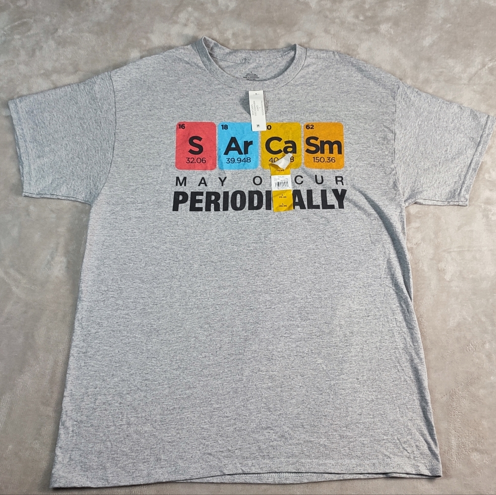 Sarcasm Short-Sleeve Graphic Tee